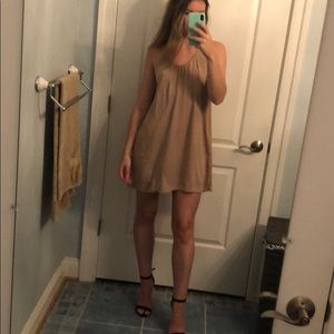 NWOT Dainty Hooligan dress in nude